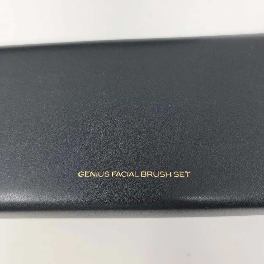 Napoleon Perdis Genius Facial Brush Set Women OS Black 6pc Synthetic New